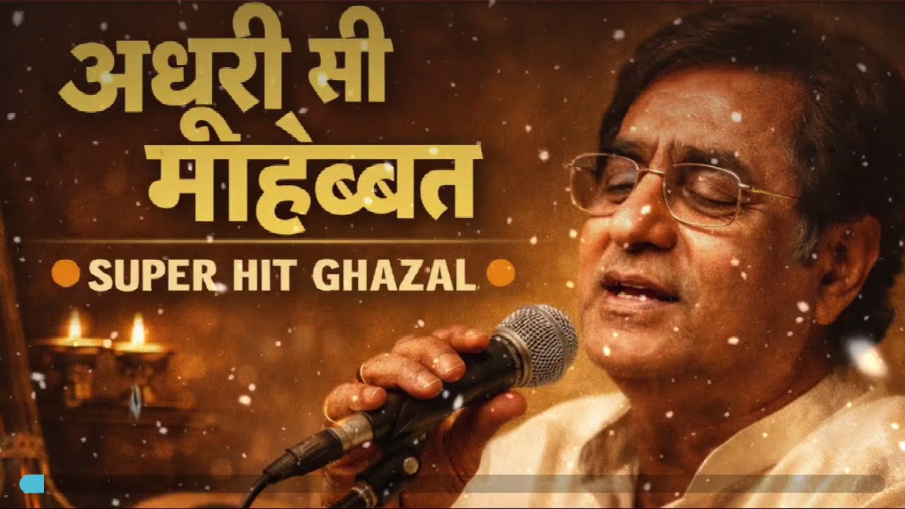 अधूरी सी मोहब्बत | Super Hit Ghazal 2026 | Retro Classical Style | Deep Soulful Ghazal
