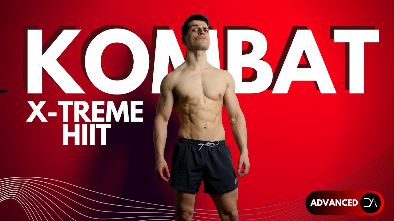 30 minute KOMBAT Bodyweight HIIT Workout | No Equipment KILLER HIIT (🔥🔥🔥Up To 500 Calories )