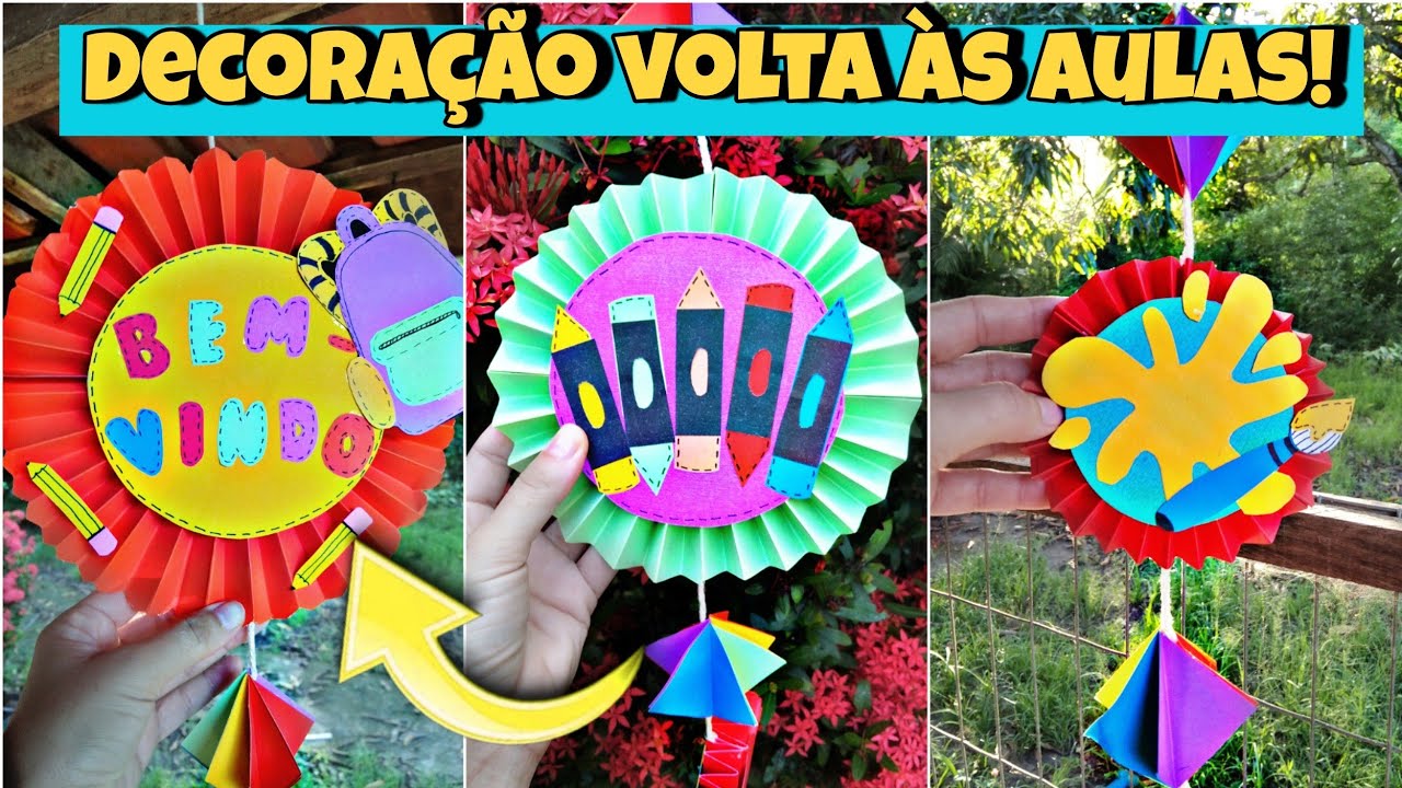 Decoração Educação Infantil - Enfeite de porta para VOLTA ÀS AULAS 2023!