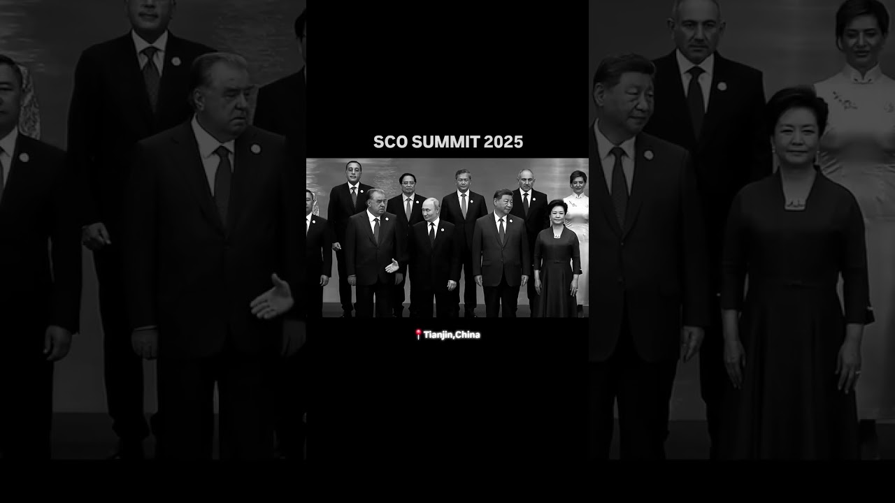 WORLD LEADERS GATHER at the SCO summit held in Tianjin,China.
