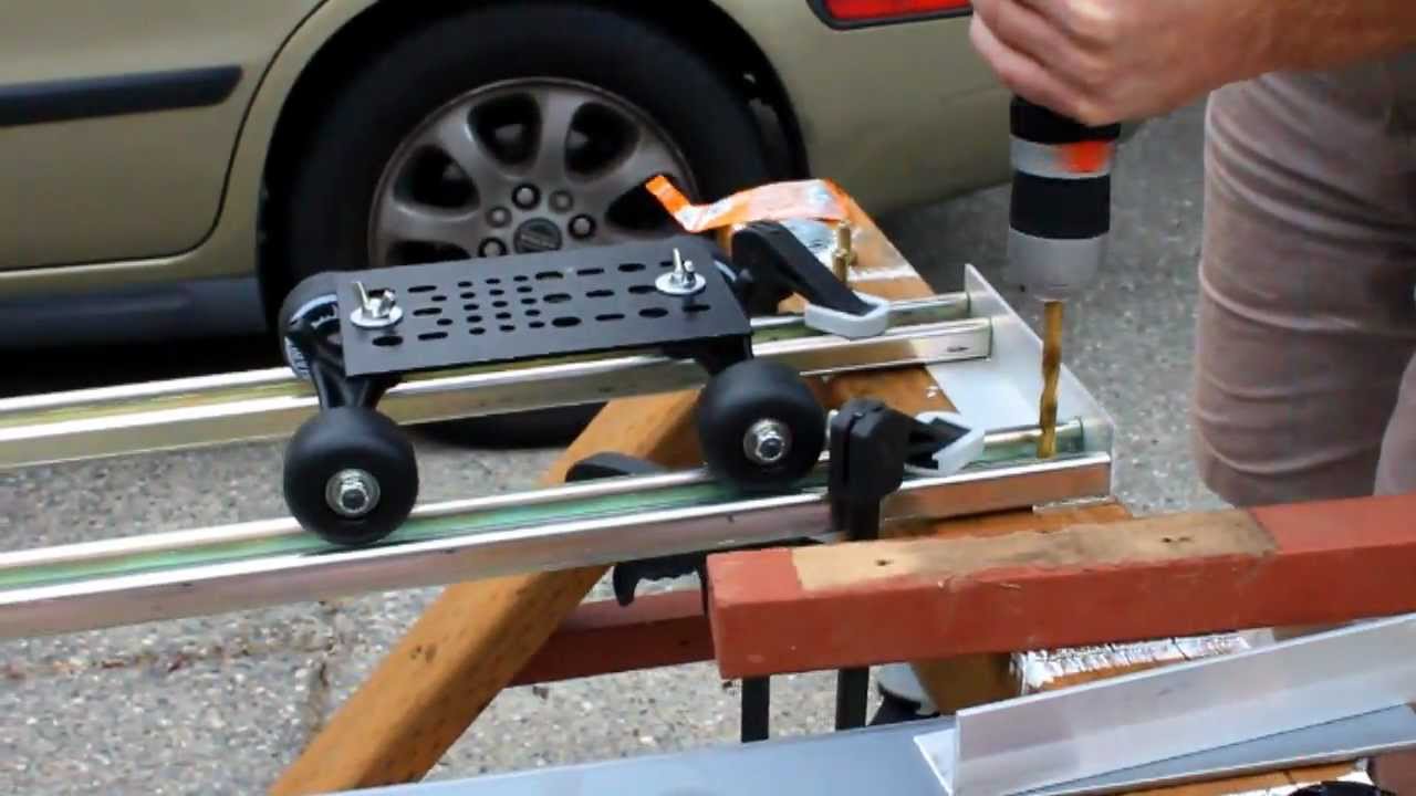 DIY Spider Trax Dolly Track final video