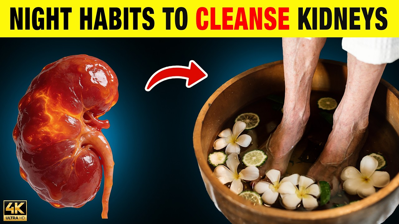 Over 60? 4 Best NIGHT Habits to Cleanse Your Kidneys and Prevent Dialysis