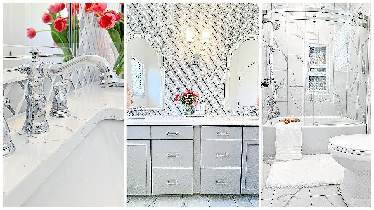 Guest Bathroom Makeover w/Delta Faucets