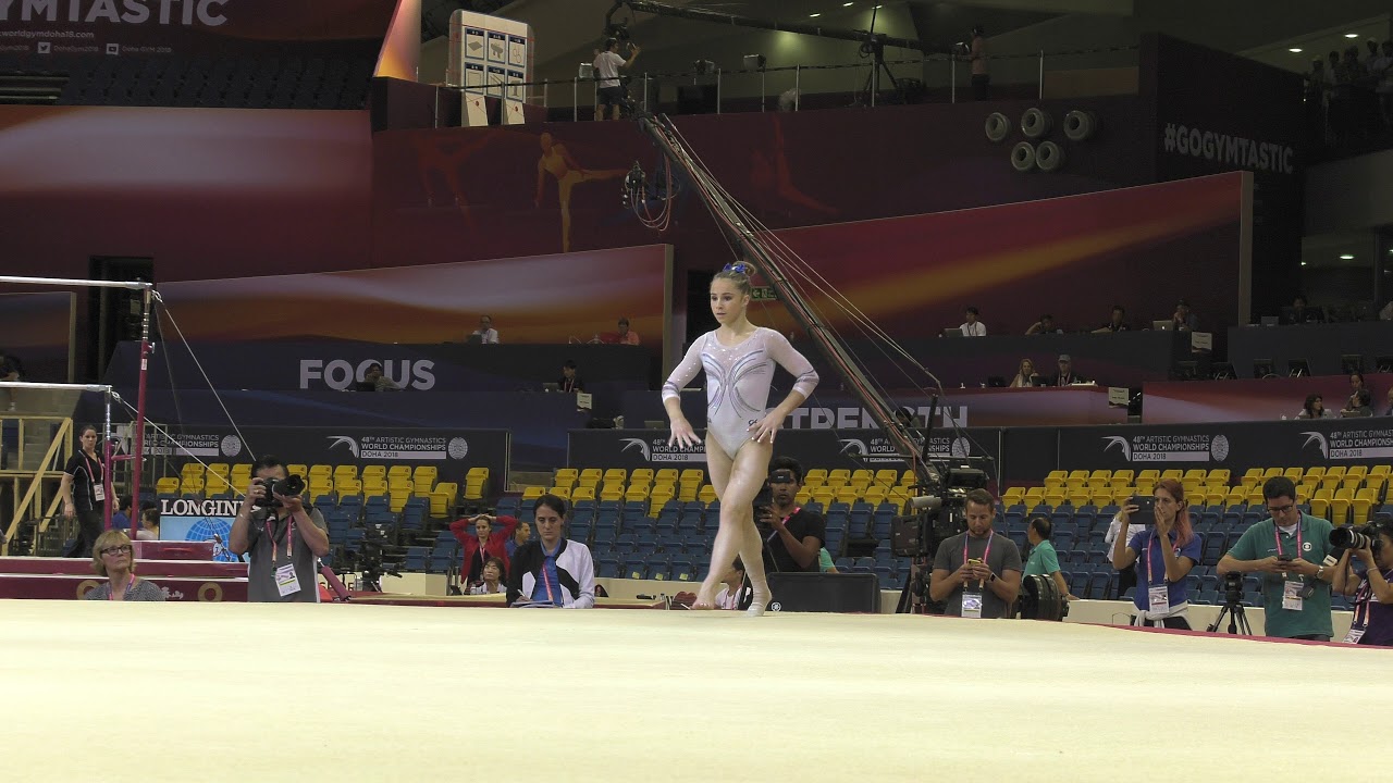 Ragan Smith - Floor Exercise - 2018 World Championships - Podium Training