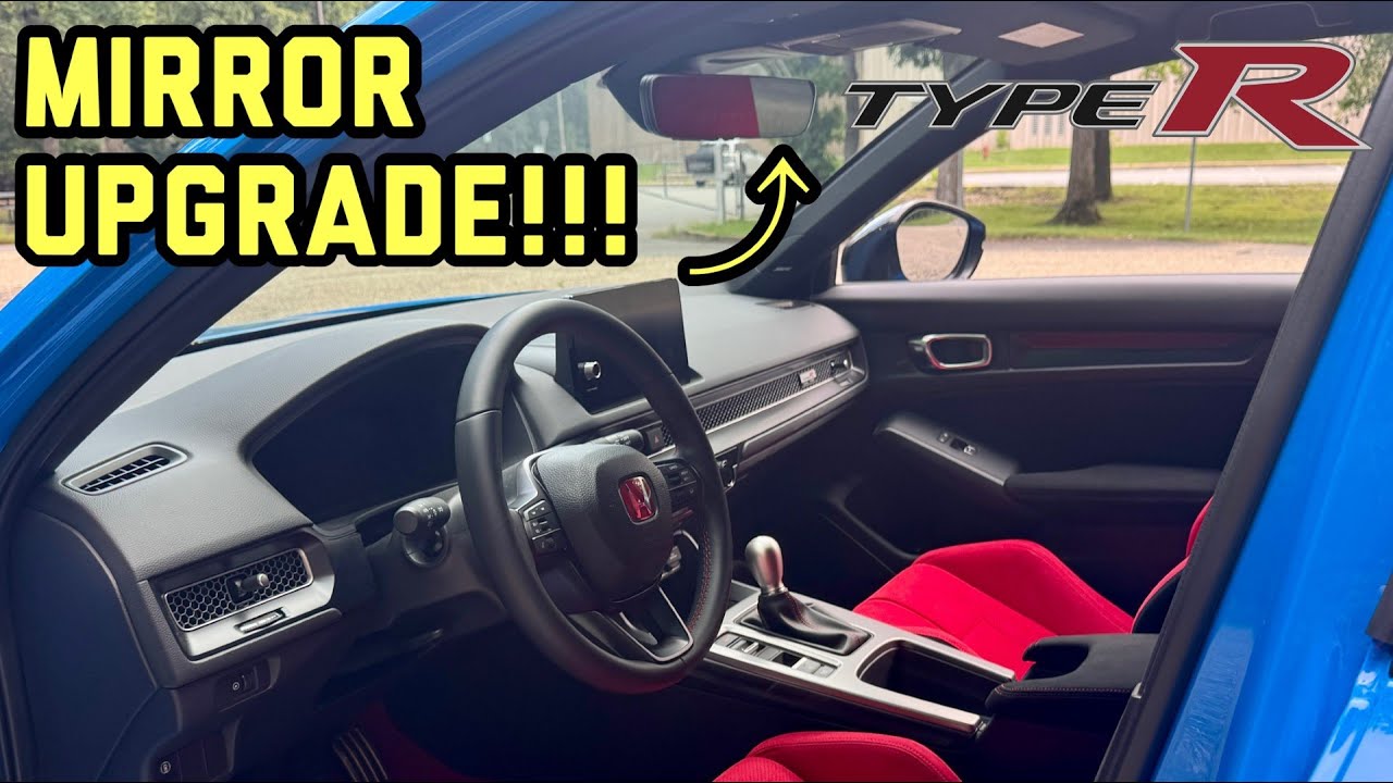 Civic Type R FL5 Homelink Auto-Dimming Mirror Upgrade