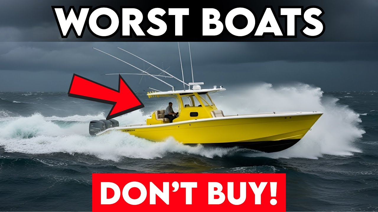 3 WORST and 3 BEST Fishing Boats to Own