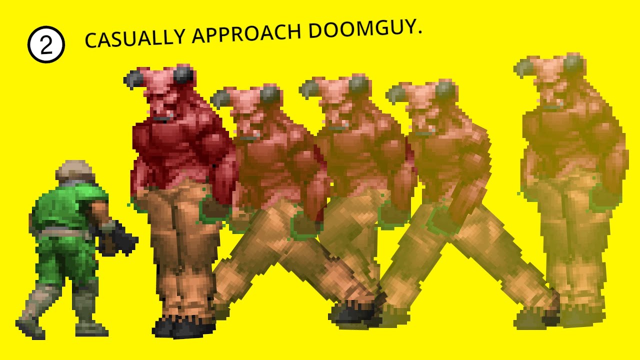 Как работает искусственный интеллект врагов в Doom