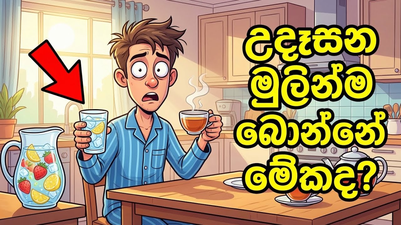 Morning Drink Mistake 😮 බොහෝ දෙනා කරන වැරැද්ද