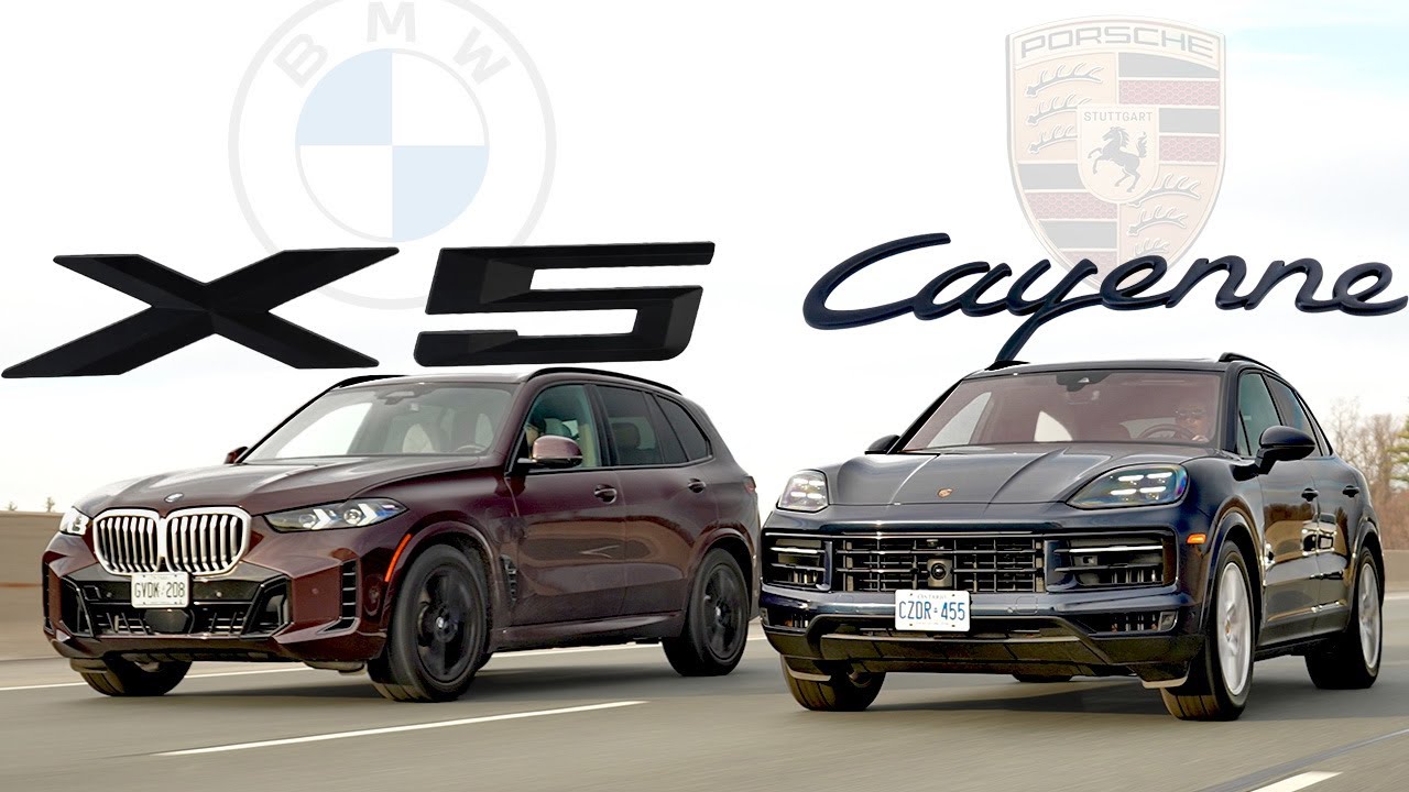 2024 BMW X5 and 2024 Porsche Cayenne Face Off: Luxury SUV Comparison