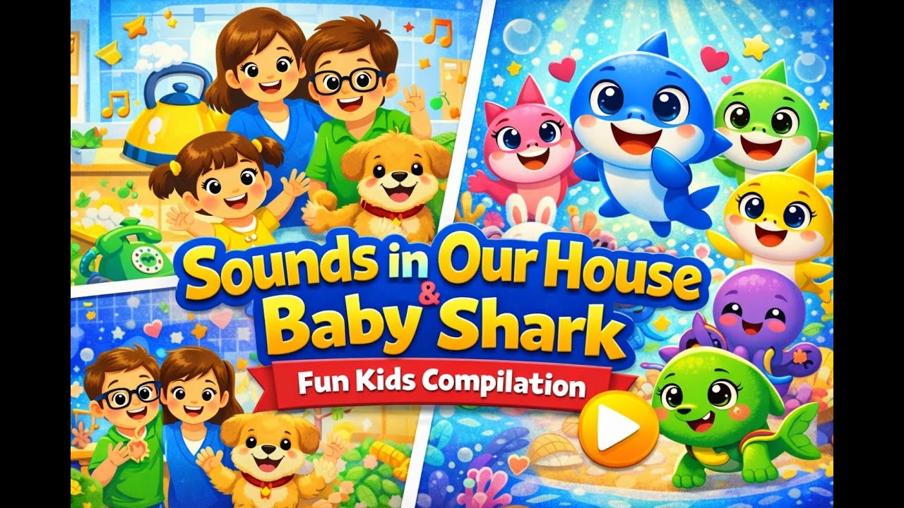 Good Manners rhymes | House Things & Baby Shark Manners