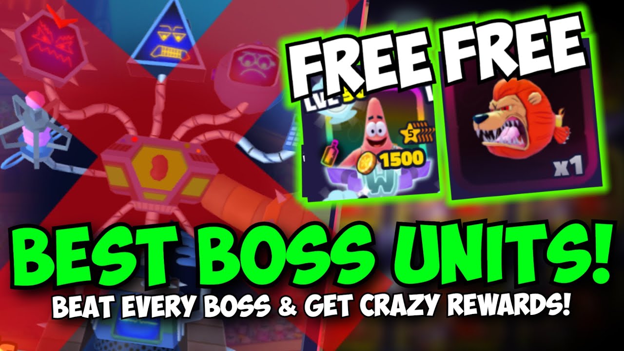 (FREE SECRETS) Best Boss Battle Units to Get 100% ALL STARS in ALL BOSSES!