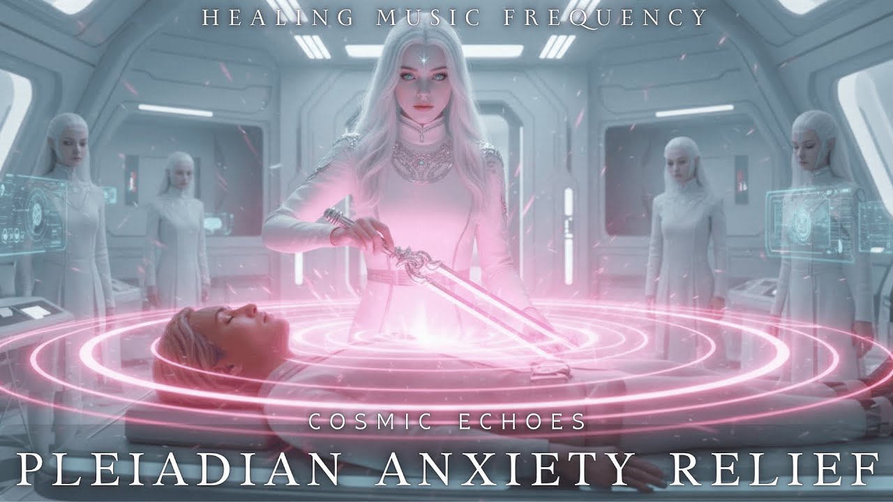 Pleiadian Anxiety Relief | Healing Music Frequency for Deep Calm and Soul Restoration ✨