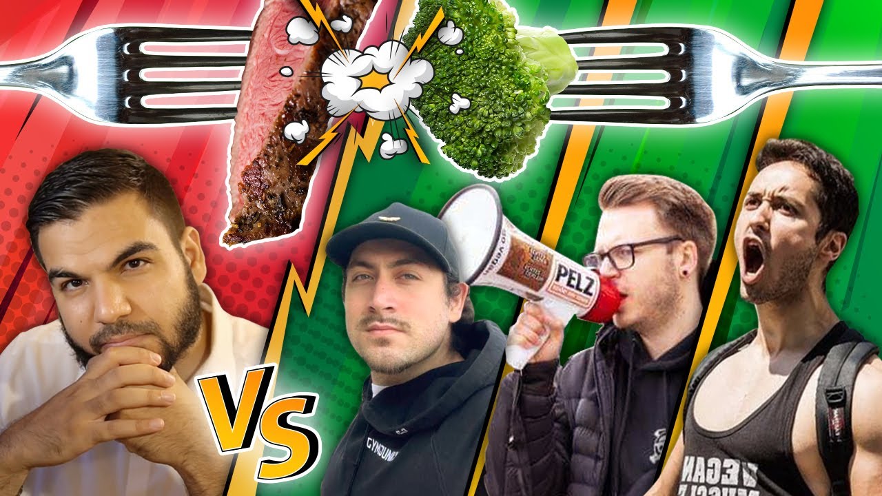 Muslim VS drei Veganer - Wie legitimiert der Islam das T&ouml;ten von Tieren? LIVESTREAM