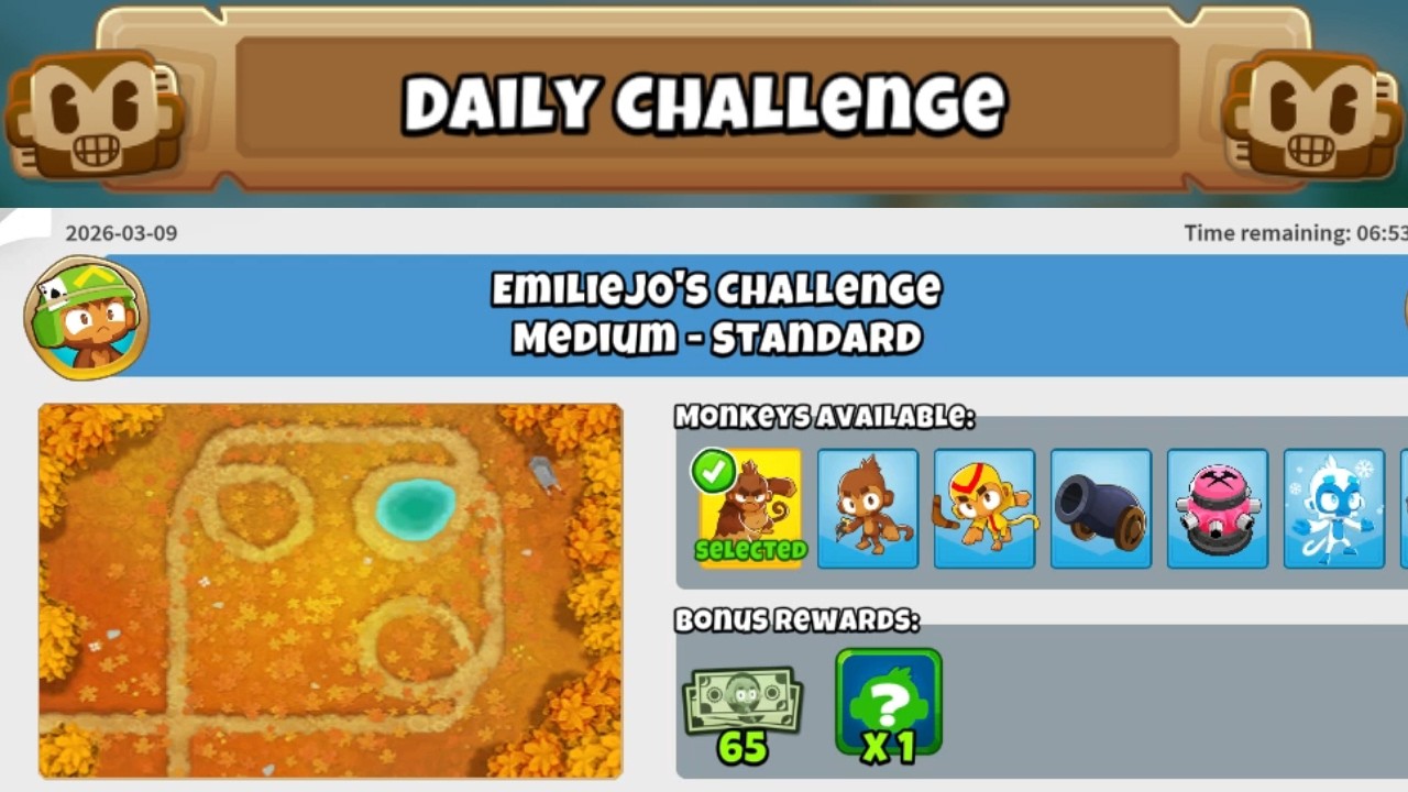 Daily Bloons Run featuring Pat!