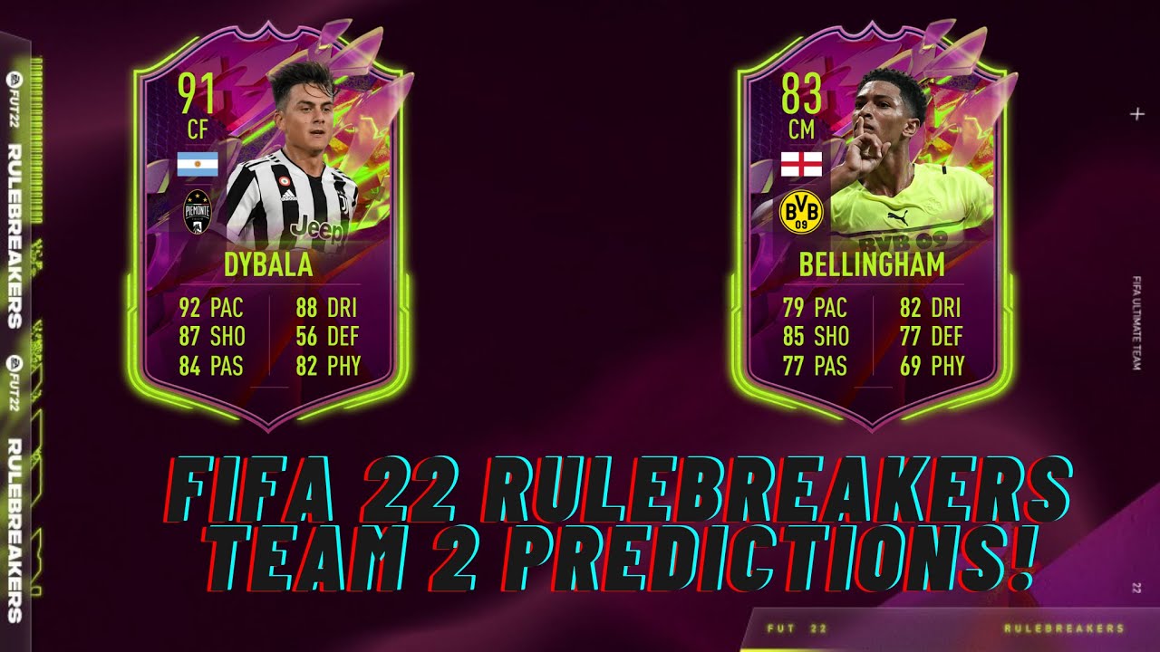 Fifa 22 Rulebreakers Team 2 Predictions!🤪🎃