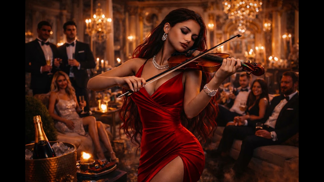 She Played Violin in a Red Dress and Nobody Expected This