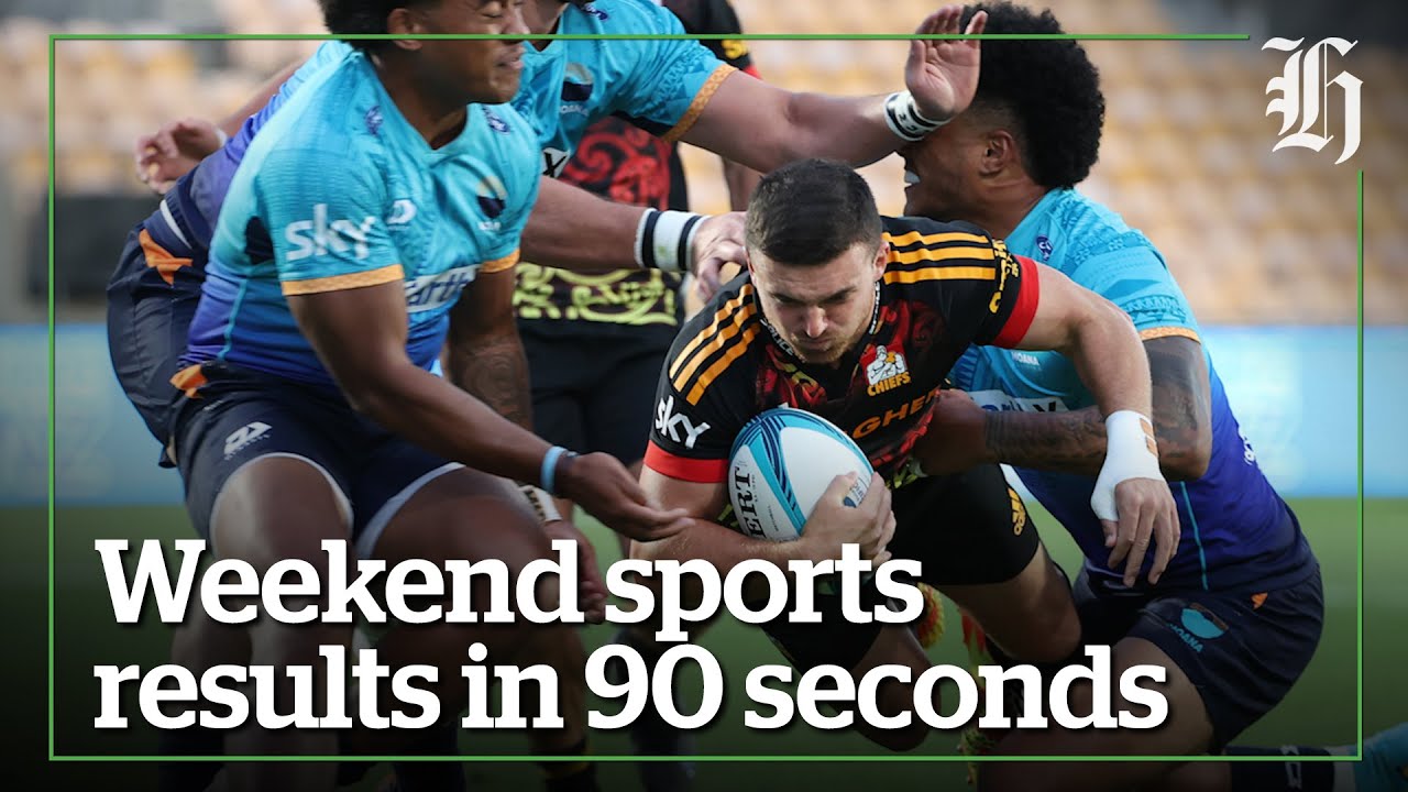 Weekend sports results in 90 seconds | nzherald.co.nz