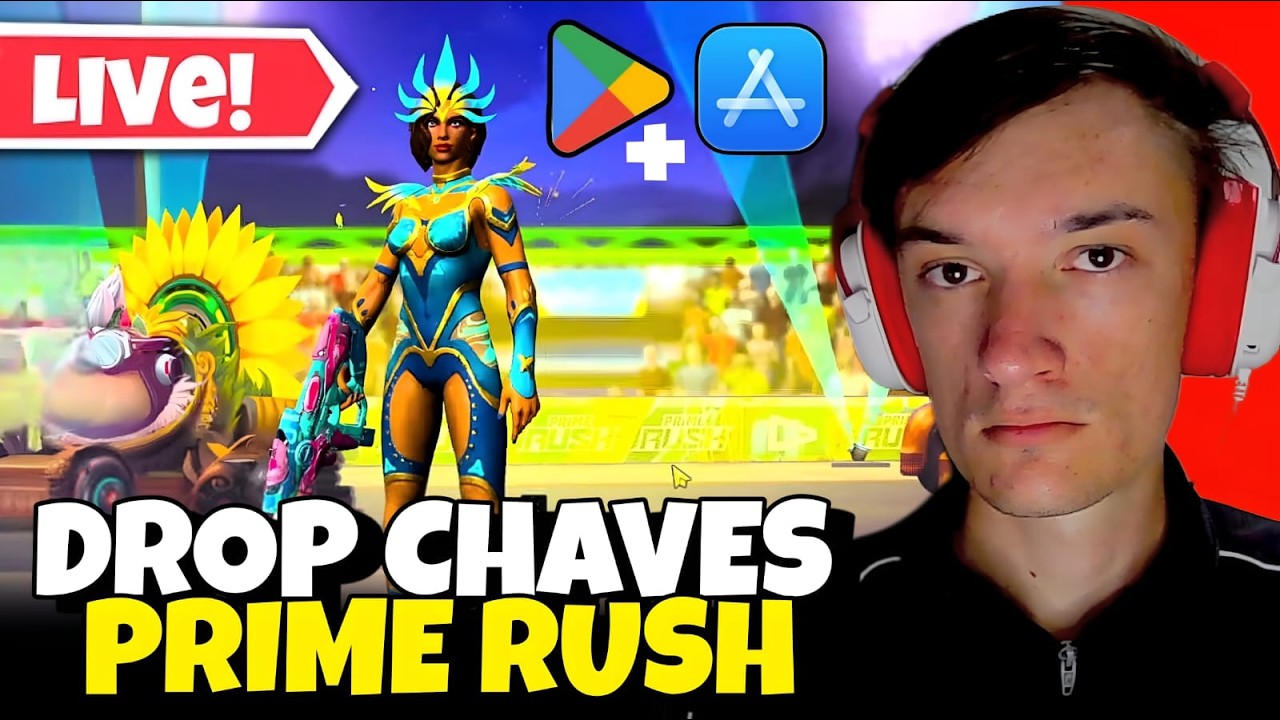 🔴Prime rush AO VIVO 🔴 dropando CHAVES  🔴 JOGANDO COM ESCRITOS #primerush