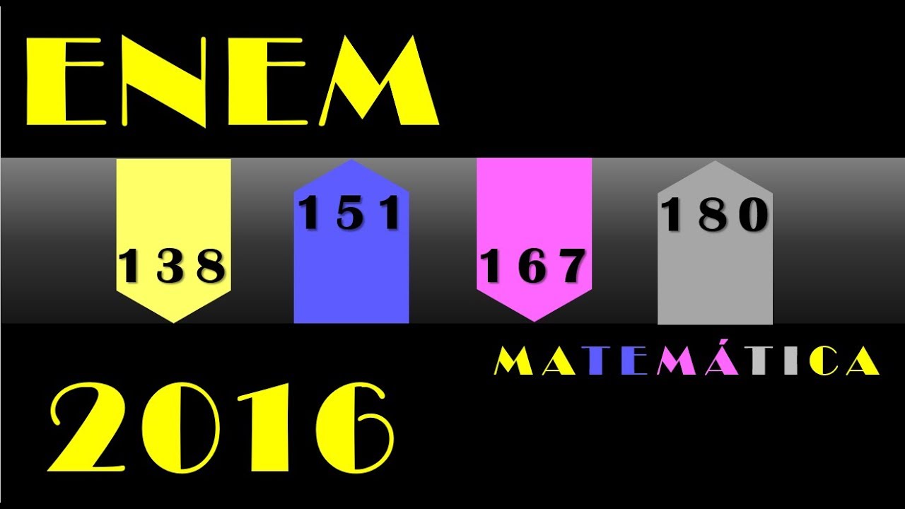 Enem 2016   Questão 138   Prova Amarela