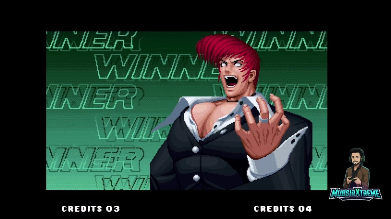 KOF 97 Survivor Mode Gameplay - Wild Iori vs All Fighters (No Fuel Refill) - MubsirEXtreme