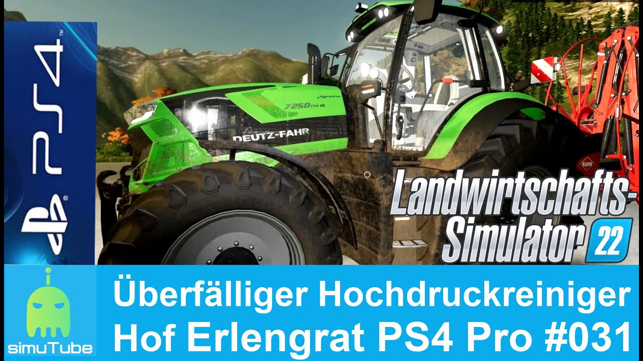 LS22 PS4 Überfälliger Hochdruckreiniger #031 Farming Simulator 22