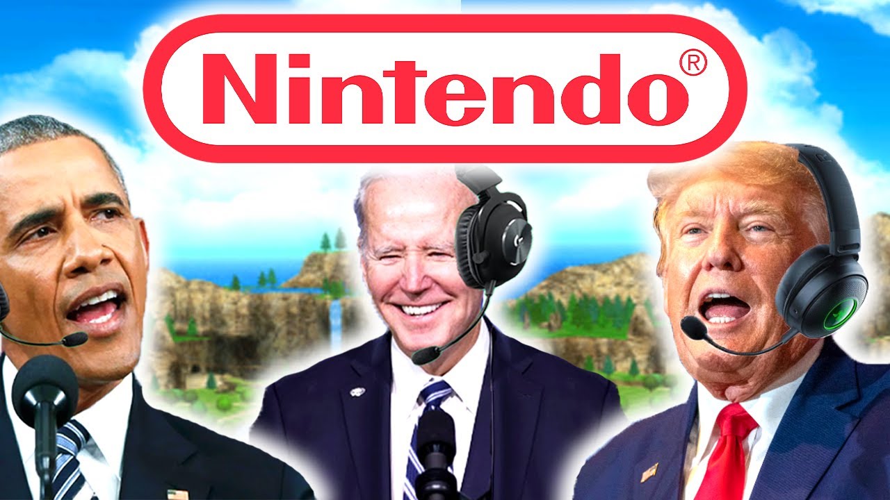 US Presidents Play Nintendo games 2