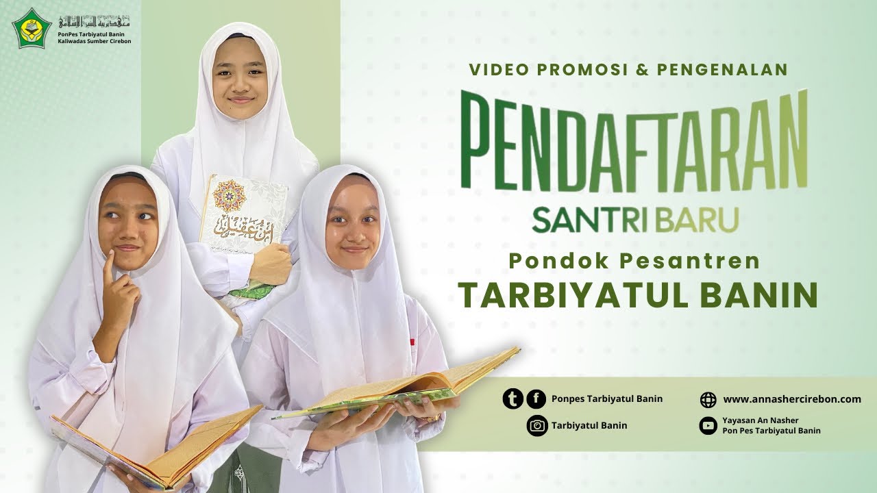 AYO MONDOK !! Penerimaan Santri Baru T.A 2025/2026