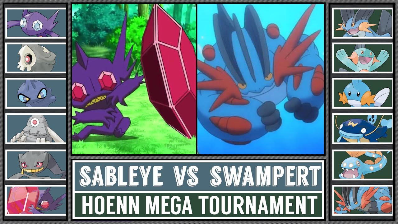 MEGA SWAMPERT vs MEGA SABLEYE | Hoenn Mega Pokémon Tournament [Battle #2]