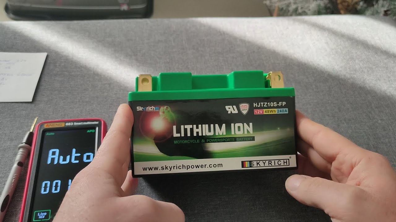 Литиевый стартерный аккумулятор для мотоциклов и скутеров: #lifepo4battery #hondaadv #hondaforza