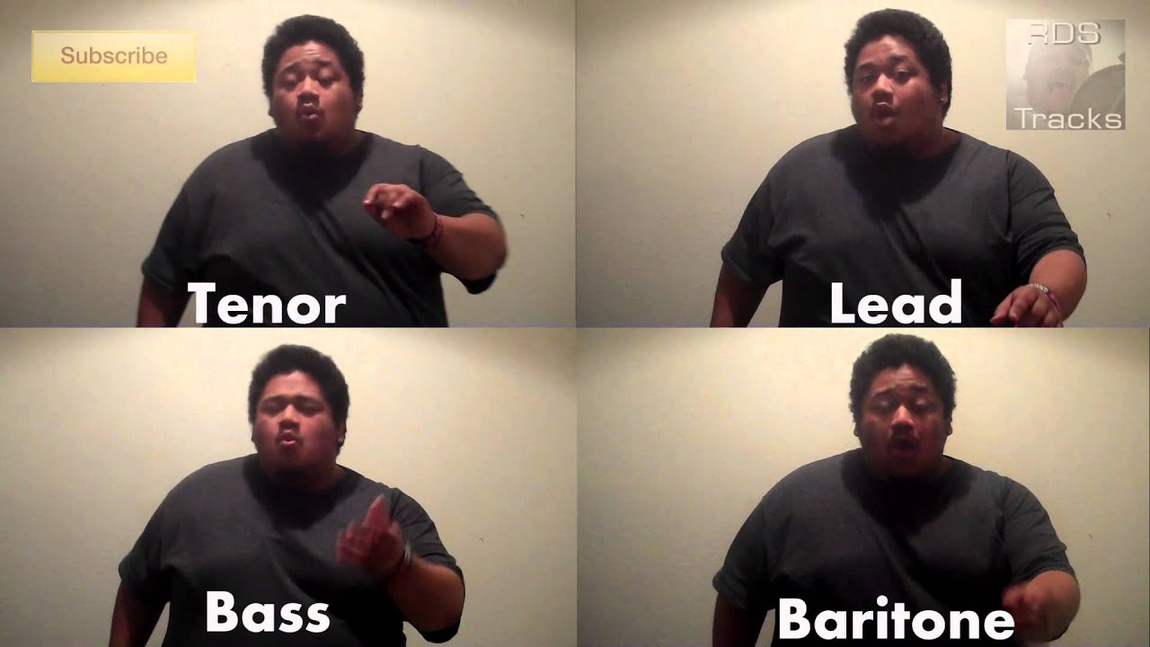 Uptown Girl -- One Man Barbershop Quartet