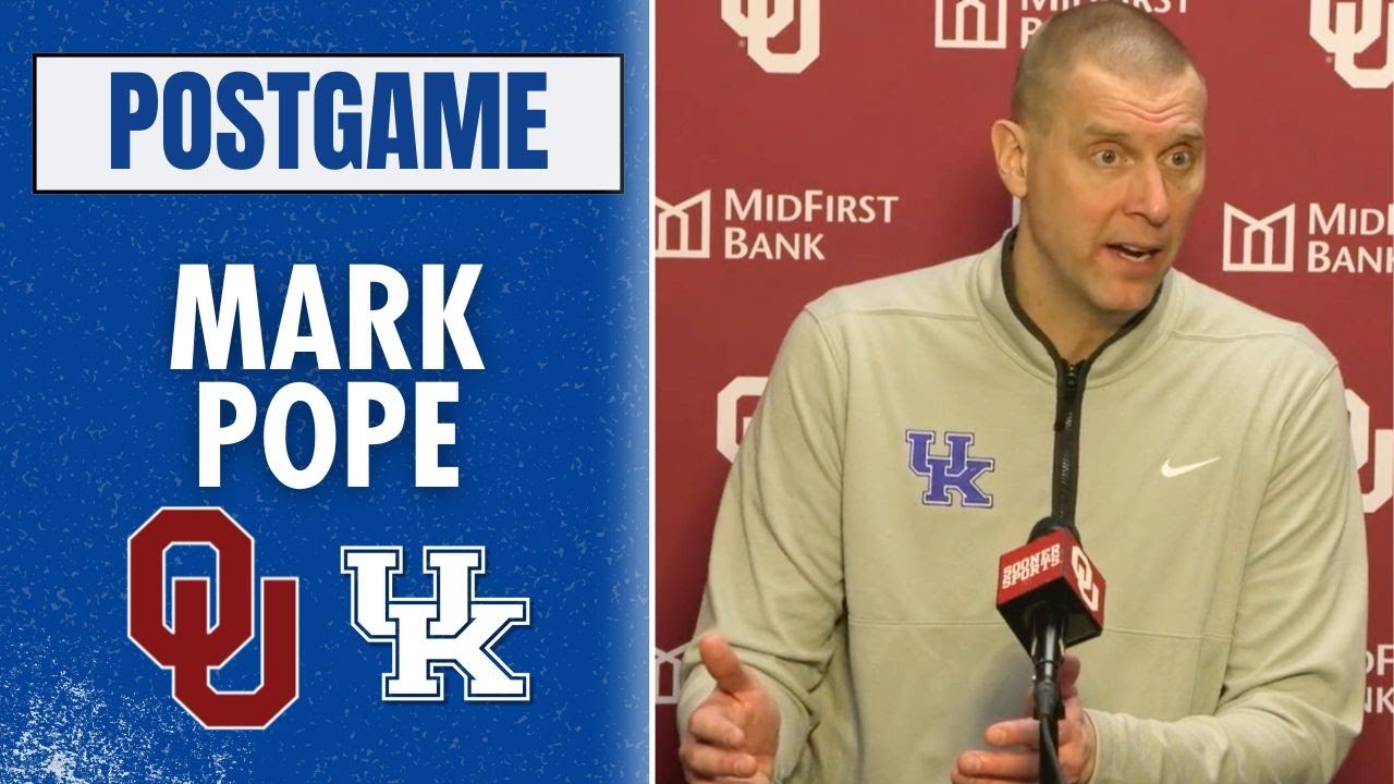 Mark Pope, Otega Oweh, Brandon Garrison recap Kentucky's thrilling win over Oklahoma