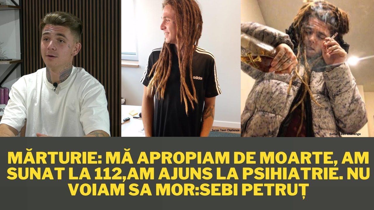 Mărturie: Mă apropiam de moarte, am sunat la 112,am ajuns la psihiatrie. Nu voiam sa mor:Sebi Petruț