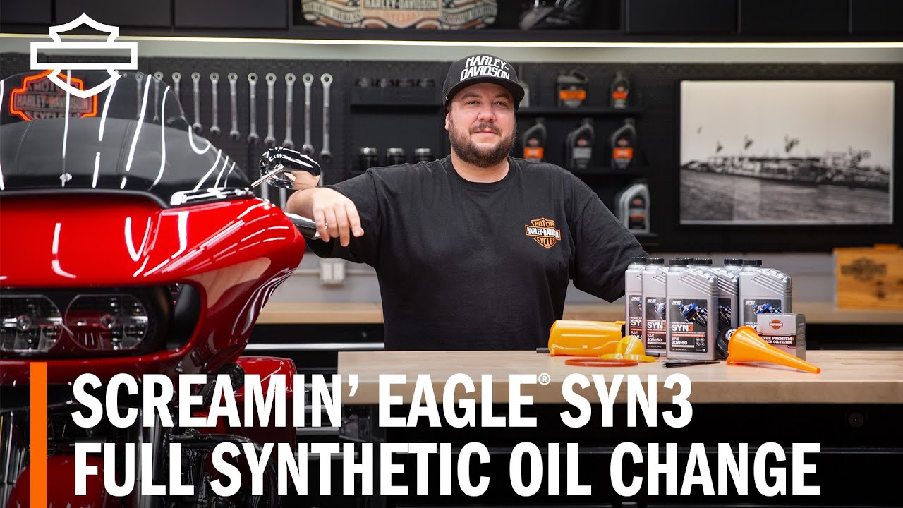 How To: Screamin&rsquo; Eagle SYN3 Full Synthetic 3-Cavity Oil Change for Harley-Davidson Milwaukee-Eight