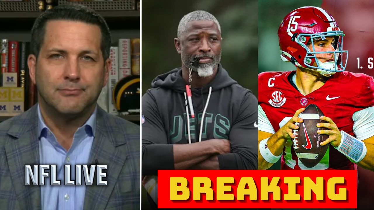 NFL LIVE | Adam Schefter BREAKING: Jets coaching staff's betting on on Ty Simpson or pack their bags