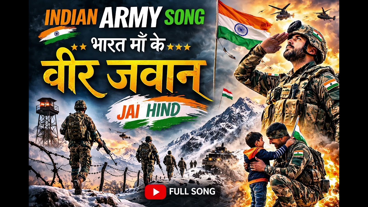 Indian Army Song 🇮🇳 | Bharat Maa Ke Veer Jawan | Patriotic Fauji Song 2026