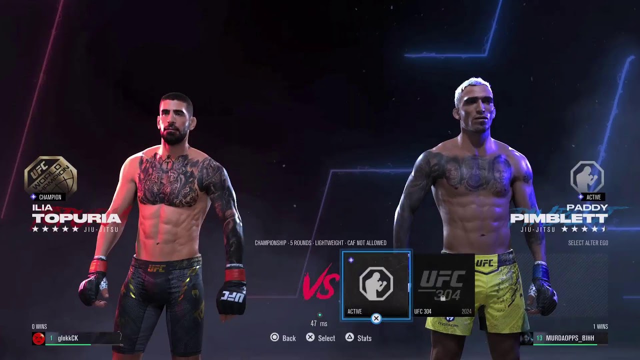 UFC 5 online Gameplay ps5