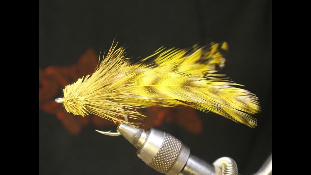 How to tie a Yellow Deer Hair Tarpon Fly