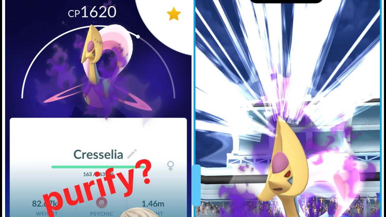 Shadow Cresselia Duo in Pokémon GO no boosts applied or party Power (Ms-Confusion,Aurora beam)