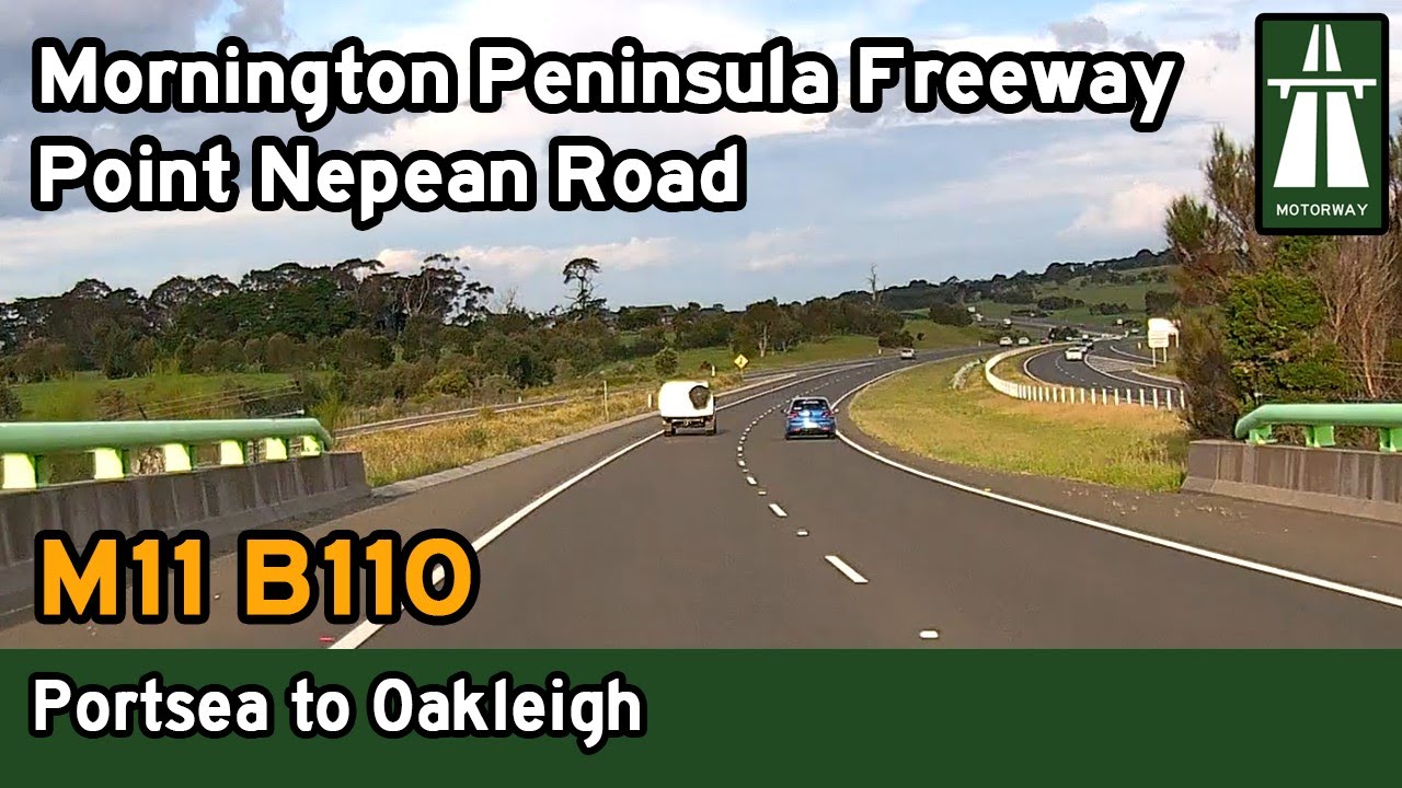 Driving the Mornington Peninsula Freeway - Portsea to Oakleigh (South East Melbourne) [4K]