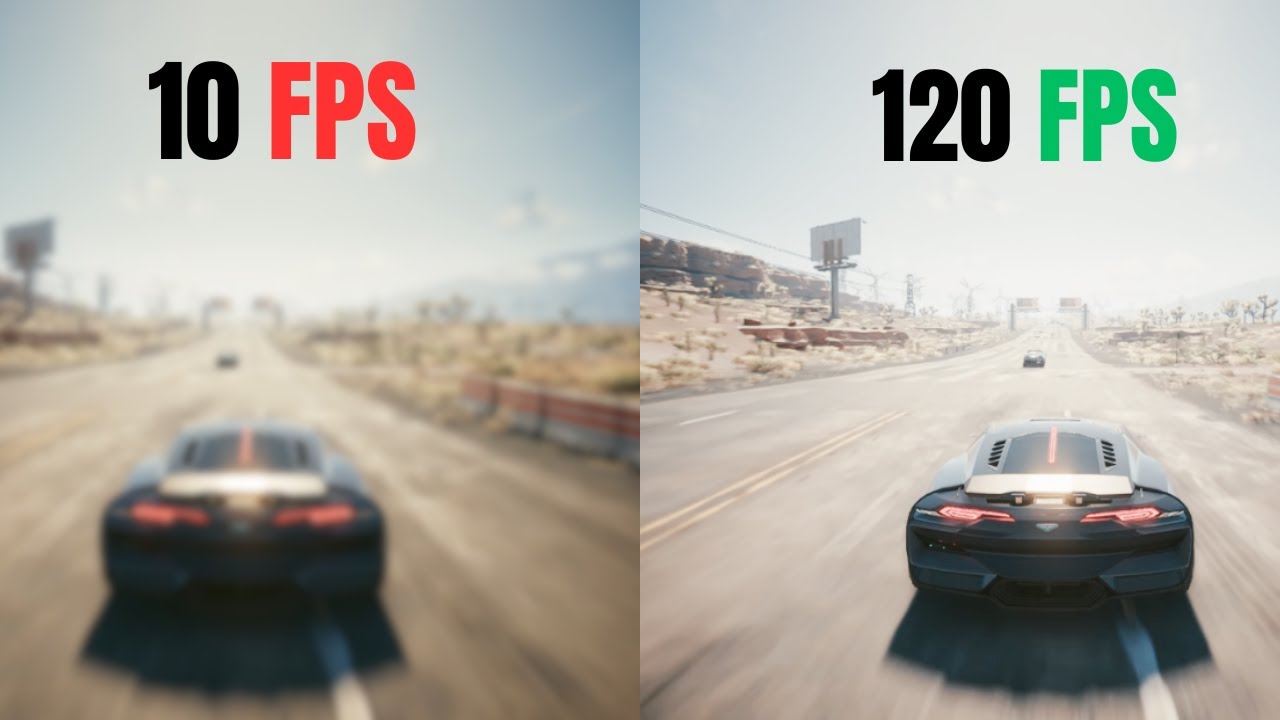 Cyberpunk 2077 – 10 FPS vs 120 FPS (Ultimate Comparison)