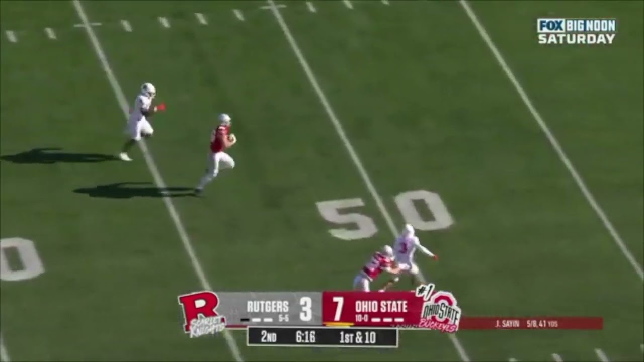 Max Klare Highlights vs Rutgers