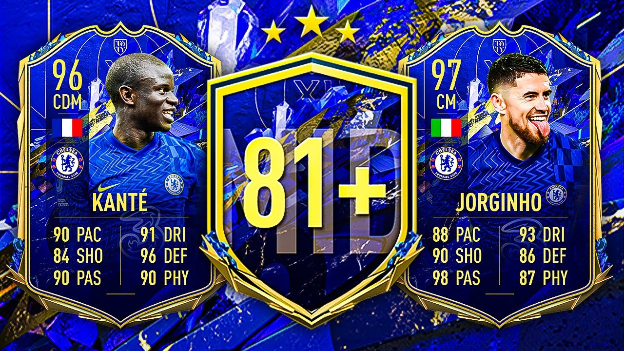 2 TOTY'S IN 1 PACK! 😱 81+ x11 MIDFIELDER PACKS & PRIME PACKS - FIFA 22 Ultimate Team