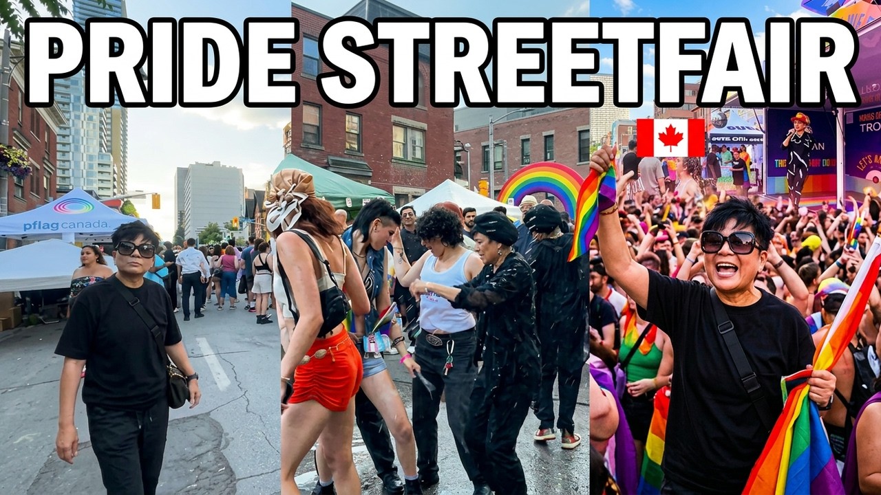 🇨🇦 [4K] 🌈 Toronto Pride StreetFair 2025 | Event Highlights