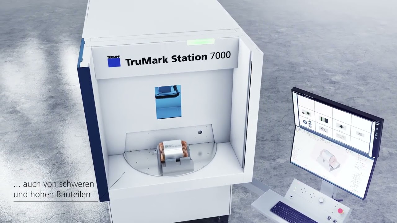 Lasermarkiersystem TruMarkStation 7000 | TRUMPF