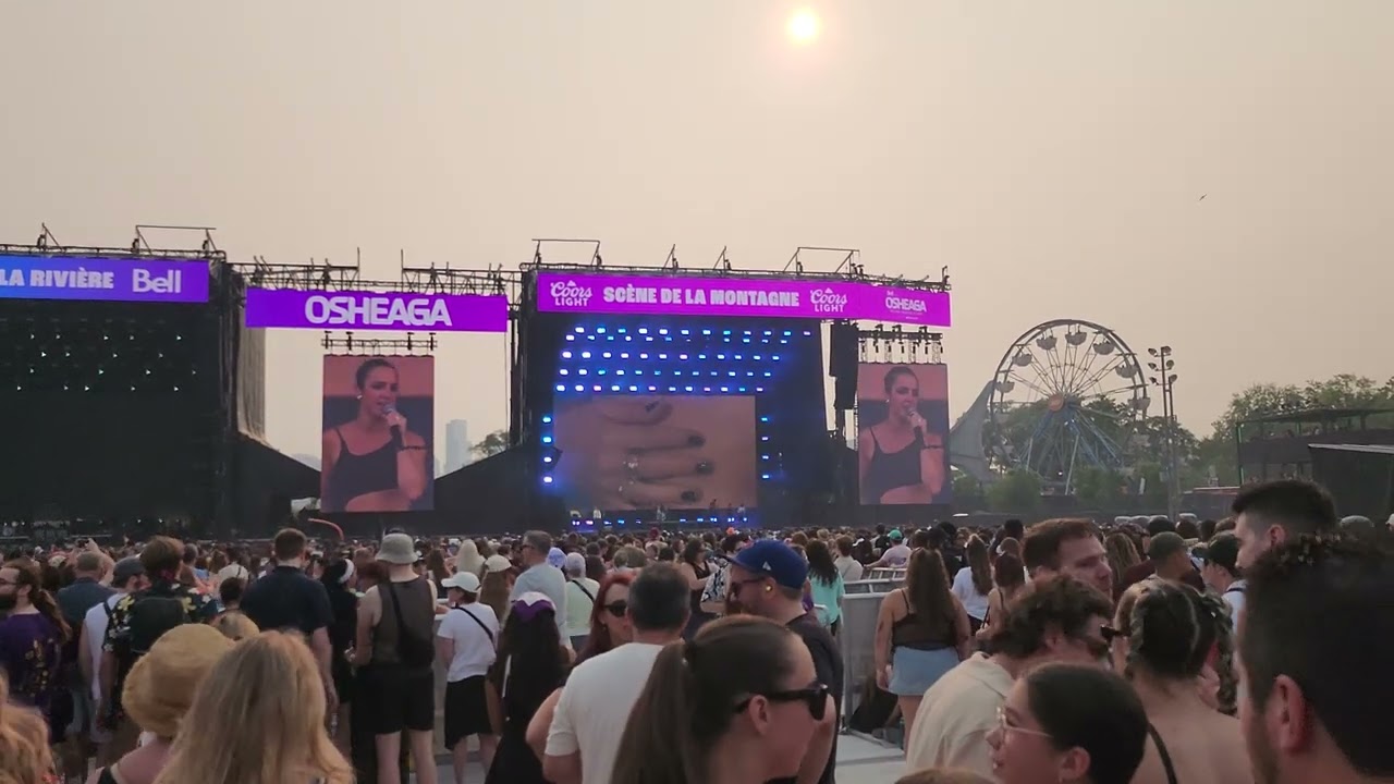 The Beaches - Touch Myself (Osheaga 2025, Montreal, August 3)