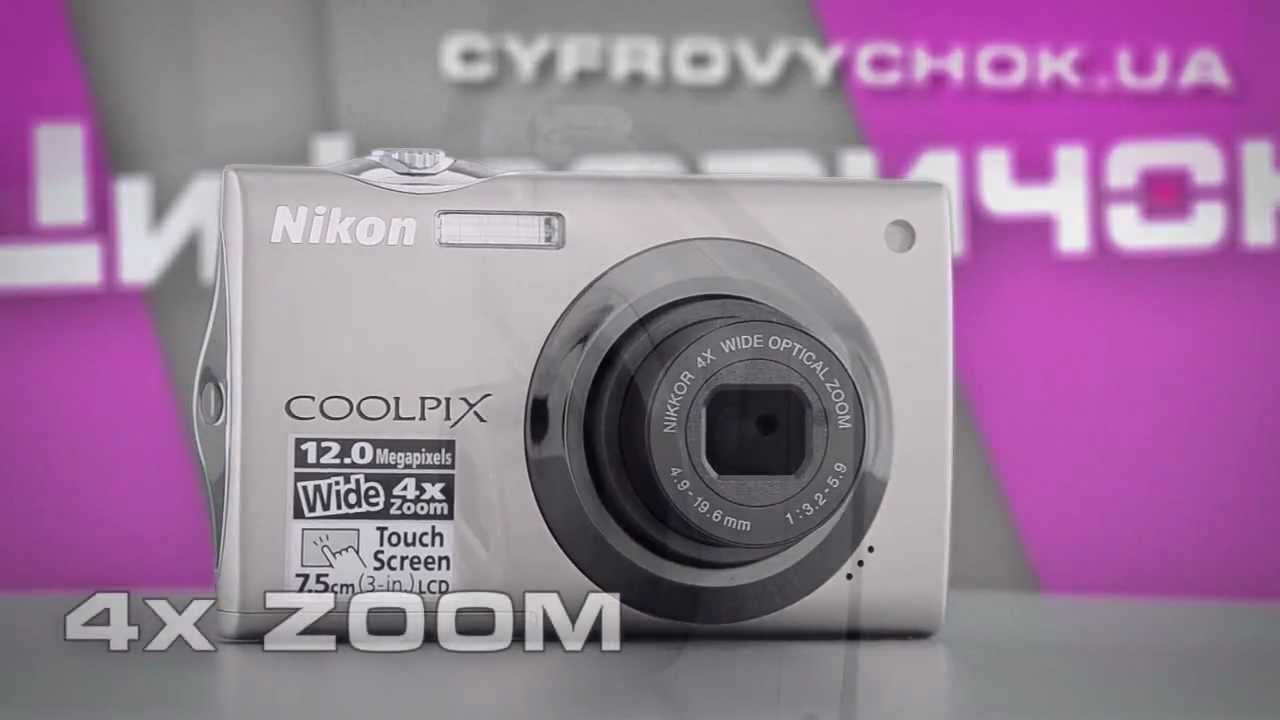 Видеообзор Nikon CoolPix S4000