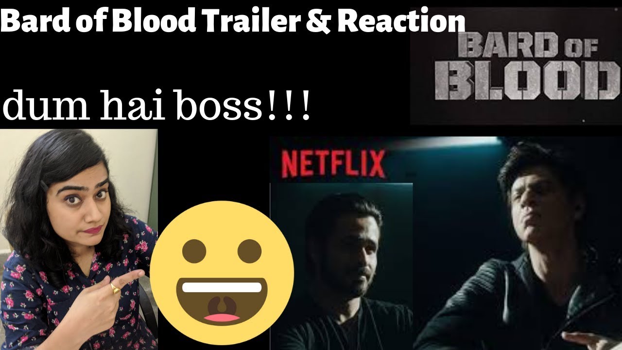 Bard of Blood  trailer and reaction | Emraan Hashmi | Shah Rukh Khan | Reaction | Reactionwaali