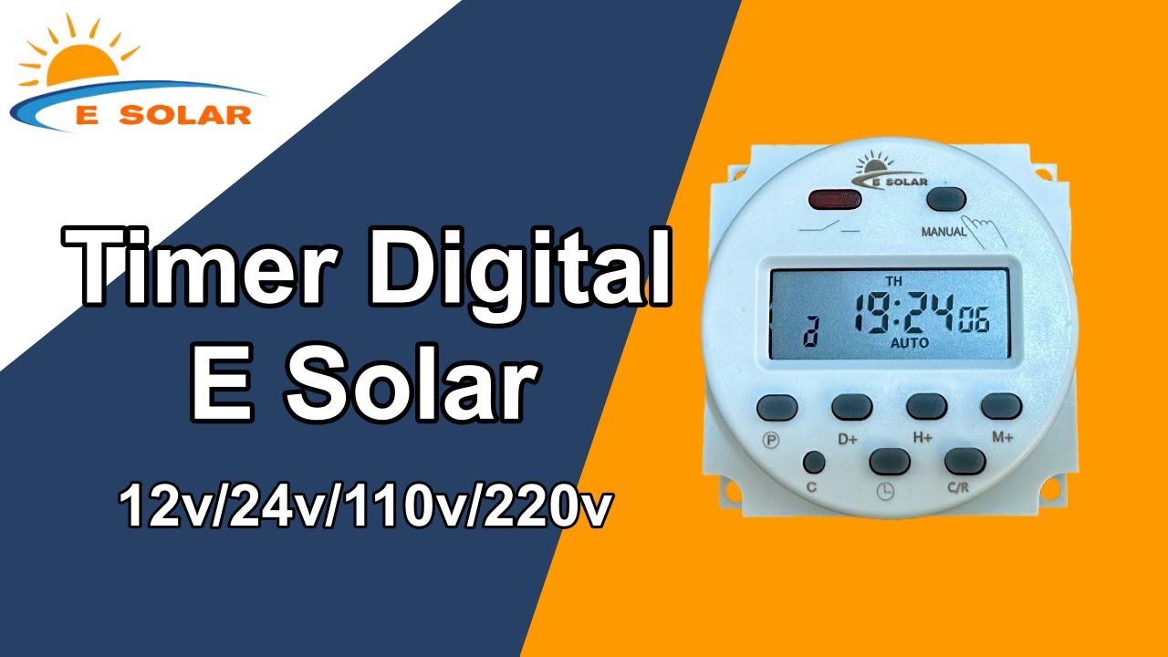 Como Configurar e Usar um Timer Digital de 12V | Passo a Passo Completo