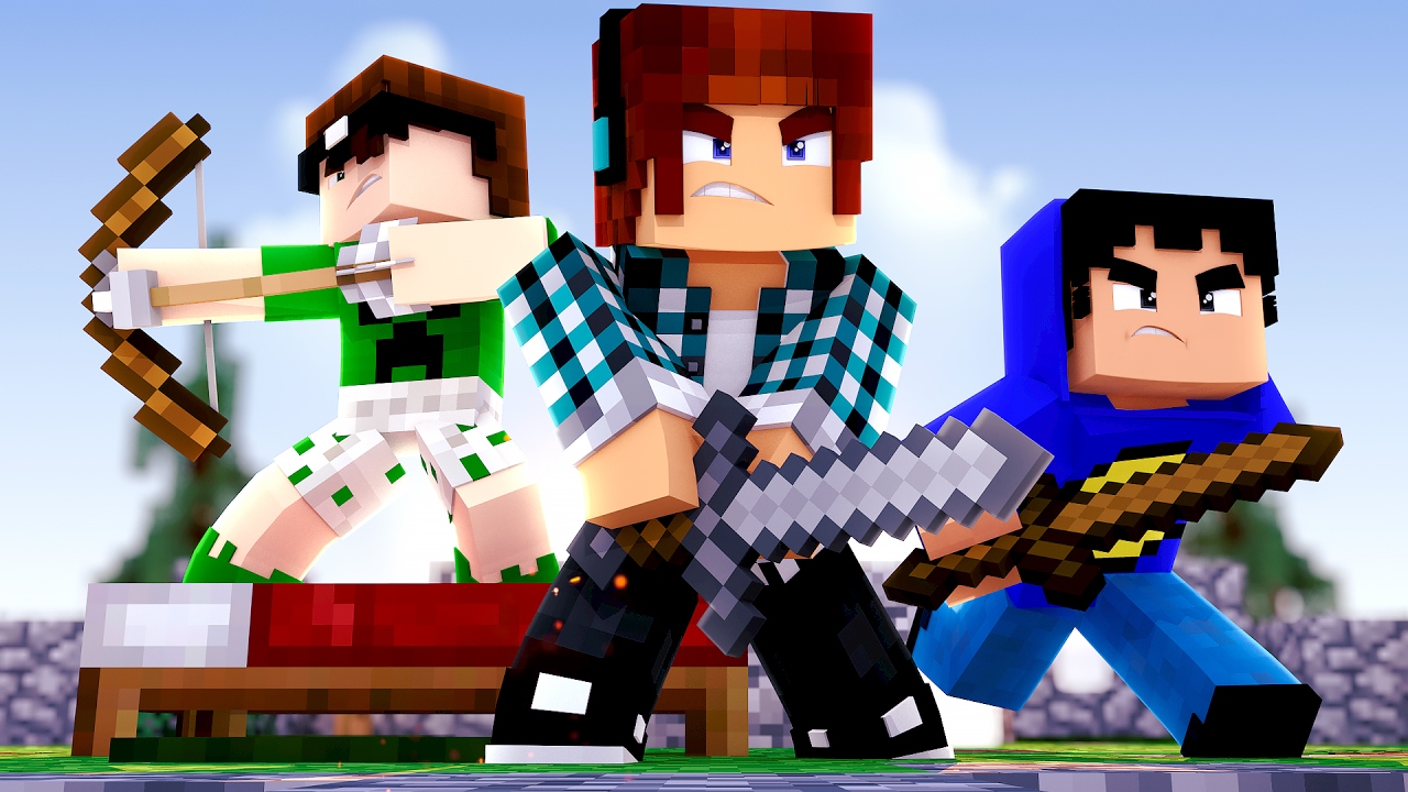 Minecraft - DEFENDA SUA CAMA COM O TAZERCRAFT !! (Bed Wars)
