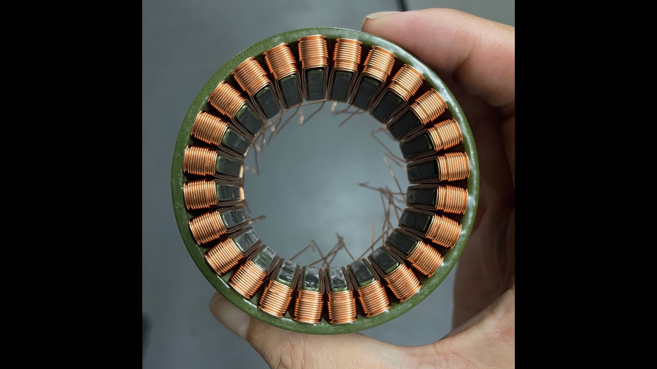 Do you want to see four slow-motion videos of coreless coil winding?